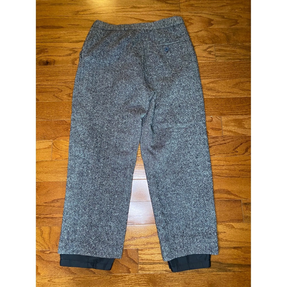 Orvis Women's 100% Wool Lining Black and White Pants Size 10P - Picture 8 of 10